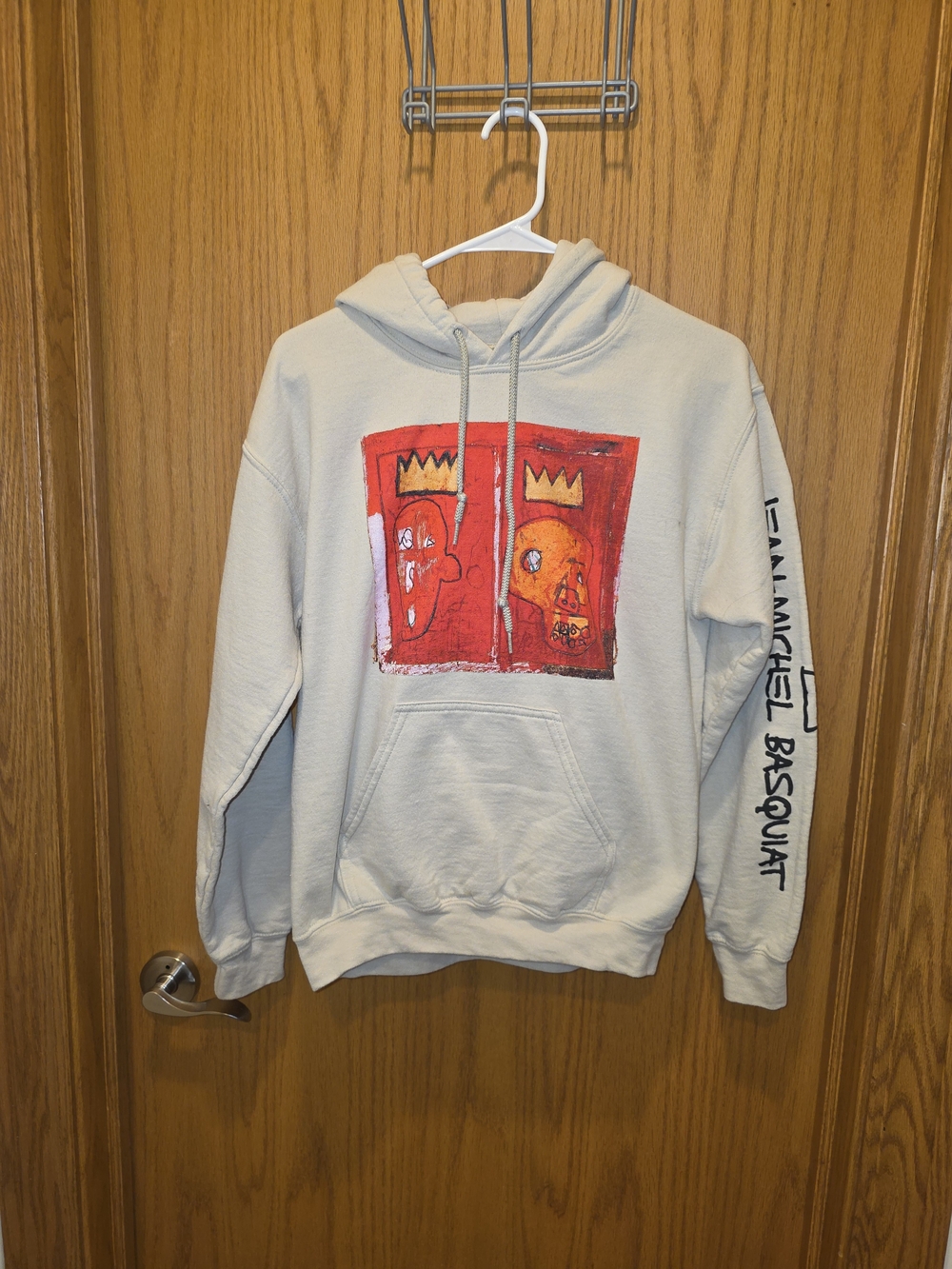 Jean-Michel Basquiat Graphic Pullover Hoodie